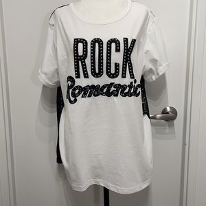 SPANNER Rock/Romantic T-shirt XL $24